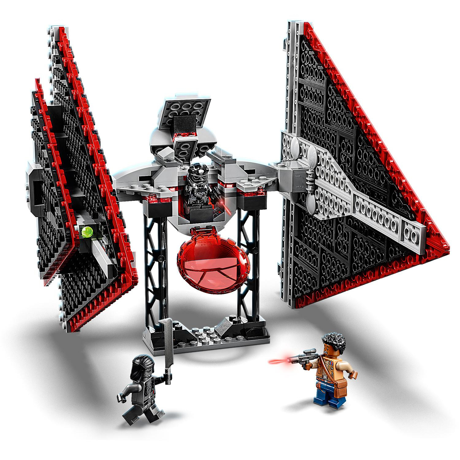 Lego Star Wars-Set: TIE Fighter mit Mini-Figuren im Kampf.