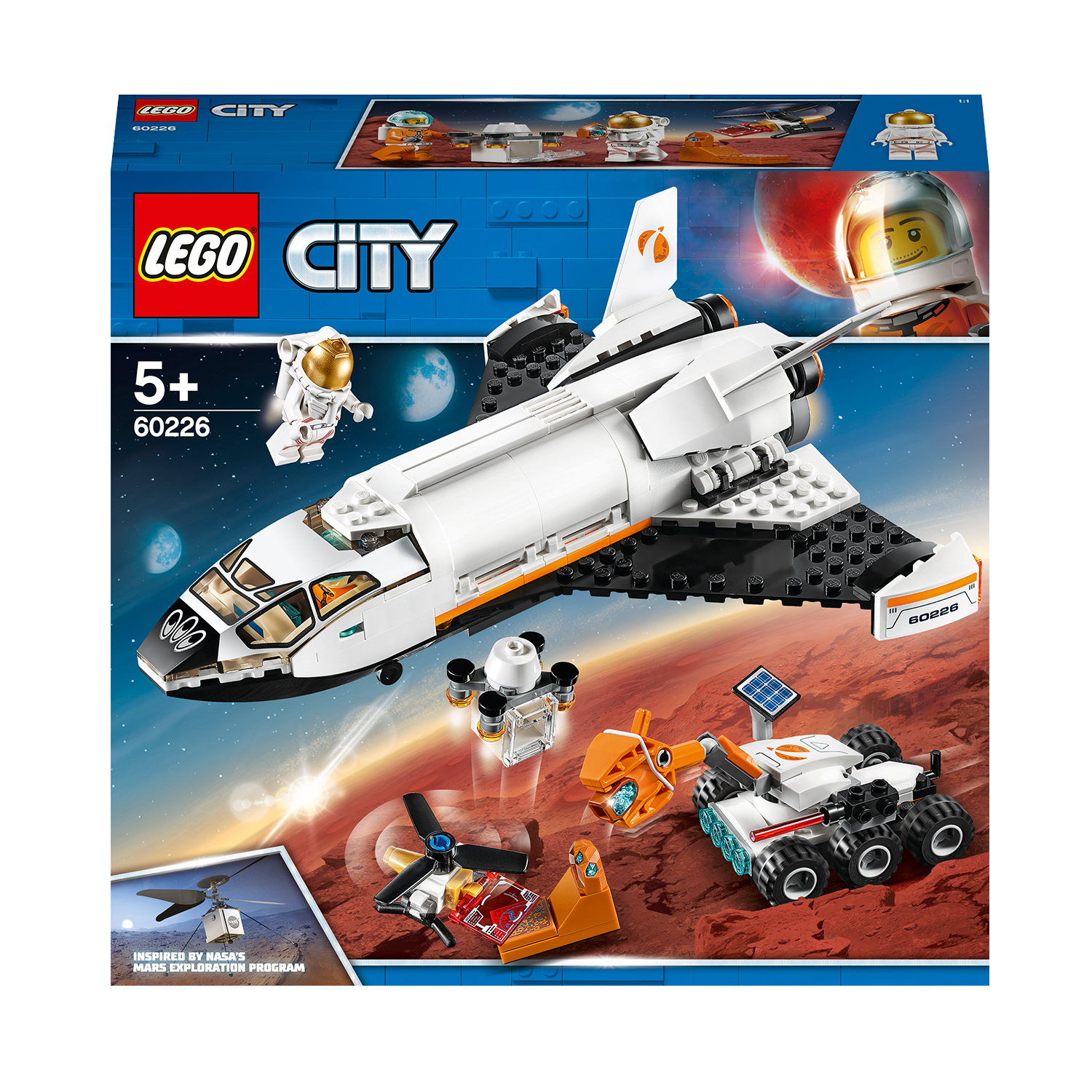 LEGO City Mars Araştırma Mekiği 60226