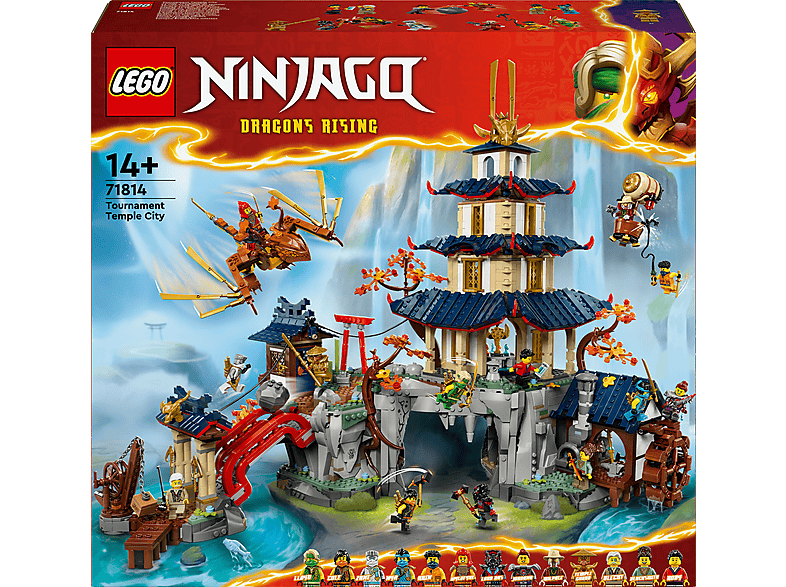 LEGO Ninjago 71814 Toernooi tempelstad Lego-bouwset Veelkleurig ...