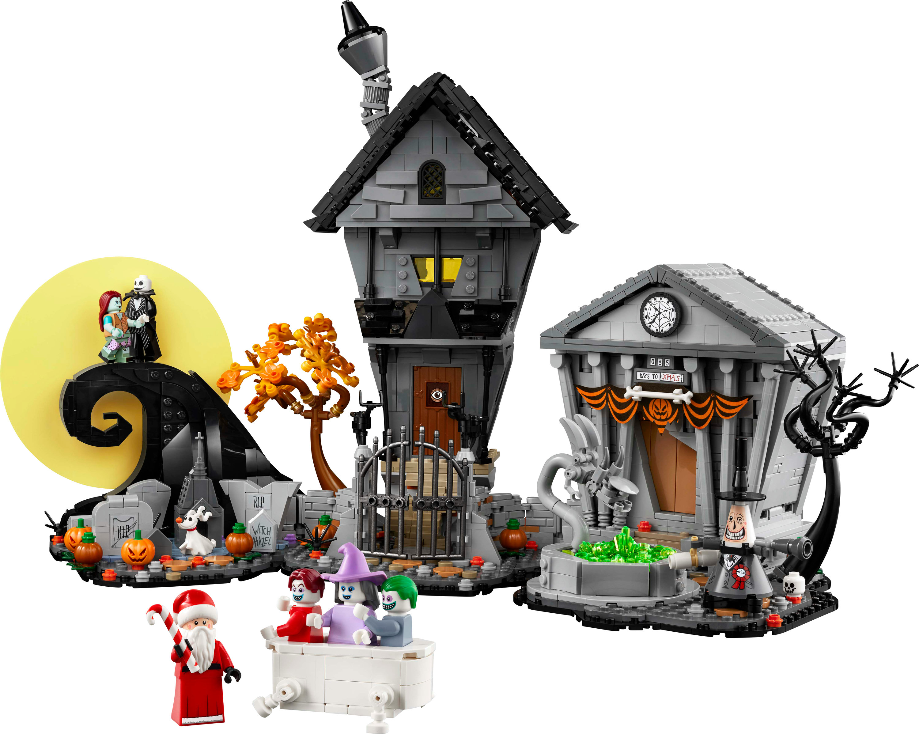 COSTRUZIONI LEGO 21351 Ideas Nightmare Before Christmas Disney Di Tim  Burton