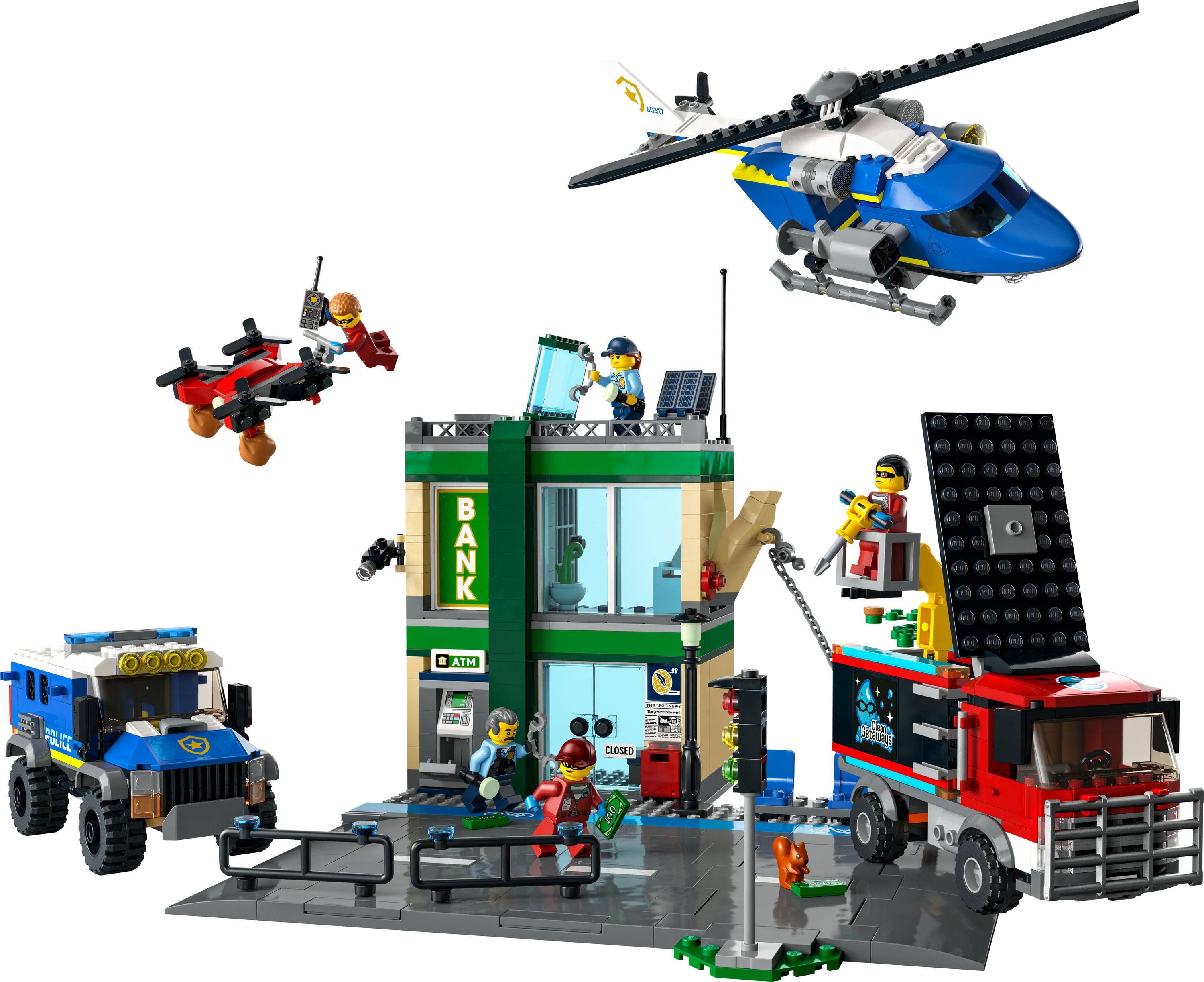 LEGO 60317 BANKÜBERFALL MIT VERFOLGUNGSJAGD Bausatz | MediaMarkt