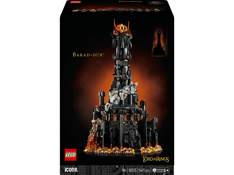 LEGO Icons 10333 Der Herr der Ringe: Barad-dûr Bausatz | SATURN