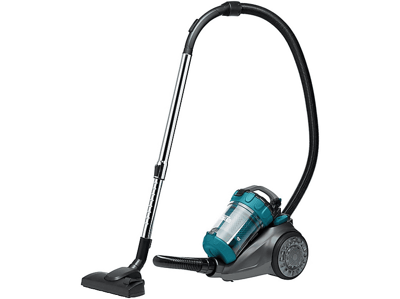 BESTRON ABL 930 SR ECOSENZO PLUS SILBER/ROT Staubsauger, maximale Leistung: 700 Watt, Anthrazit/Blau)