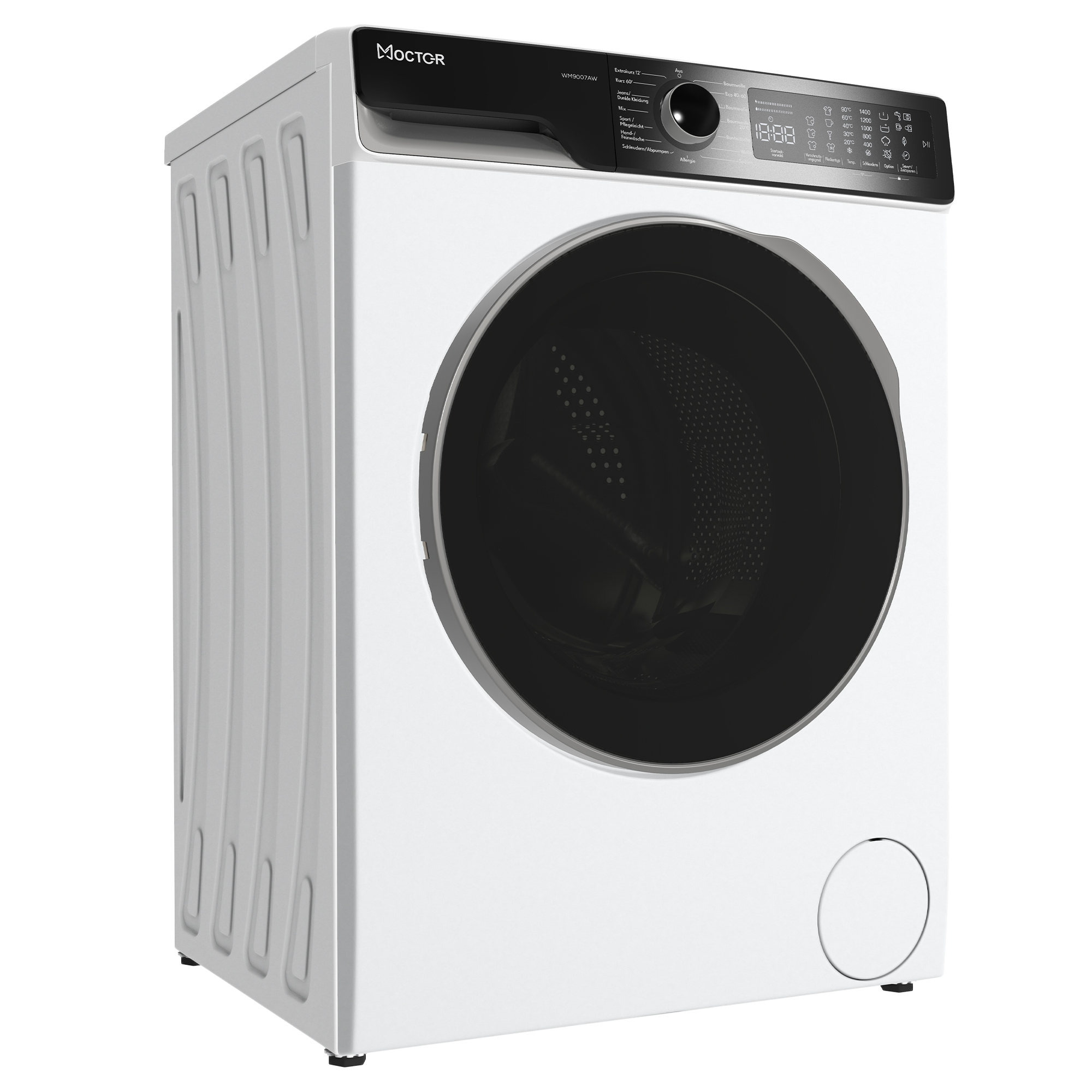 MOCTOR WM9010AW  Waschmaschine (10 kg, 1400 U/Min., A)