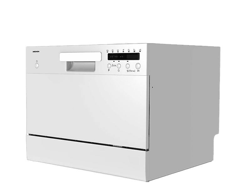 MEDION MD 37496 MD37496 Geschirrspüler (freistehend (Besteckkorb + Besteckschublade, 55 cm breit, 47 dB (A), D)