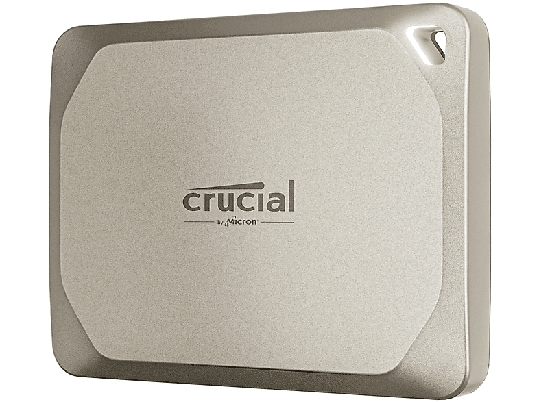 CRUCIAL CT2000X9PROMACSSD9B X9 PRO MAC 2TB, 2 TB SSD, 2,5 Zoll, extern, Silber