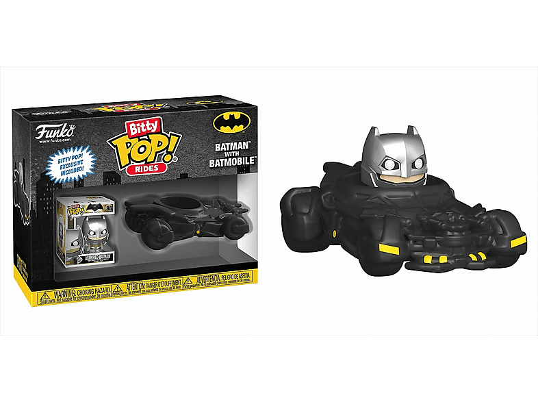 FUNKO Bitty POP Rides | Batman with Batmobile Vinyl Figur | MediaMarkt