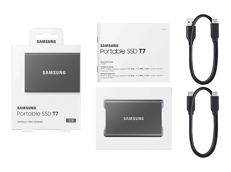 SAMSUNG MU-PC2T0T/WW 2 TB Taşınabilir SSD Gri Fiyat & Özellik
