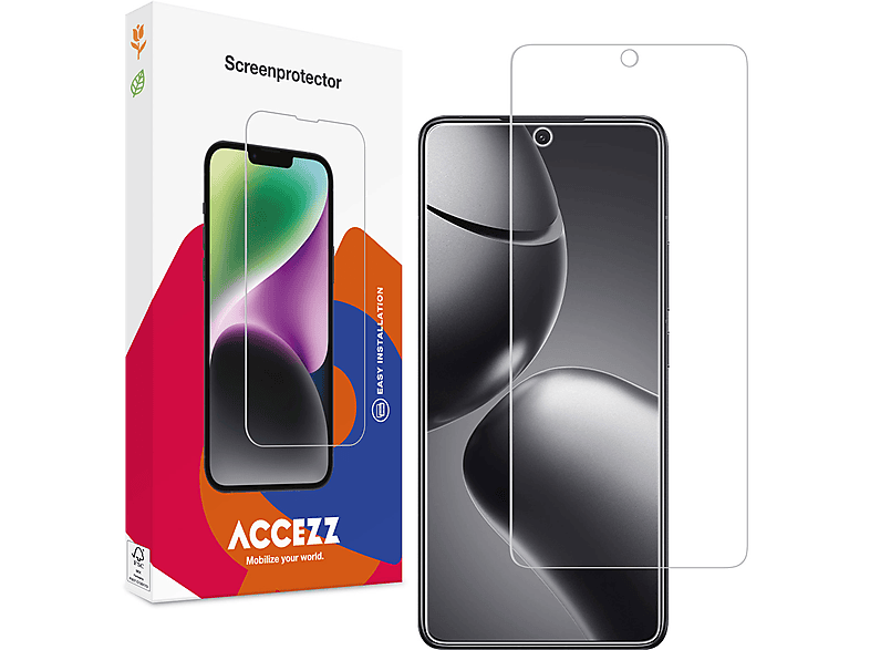 OEM Gehard glas 2,5D voor Xiaomi 14T / 14T Pro 50in1