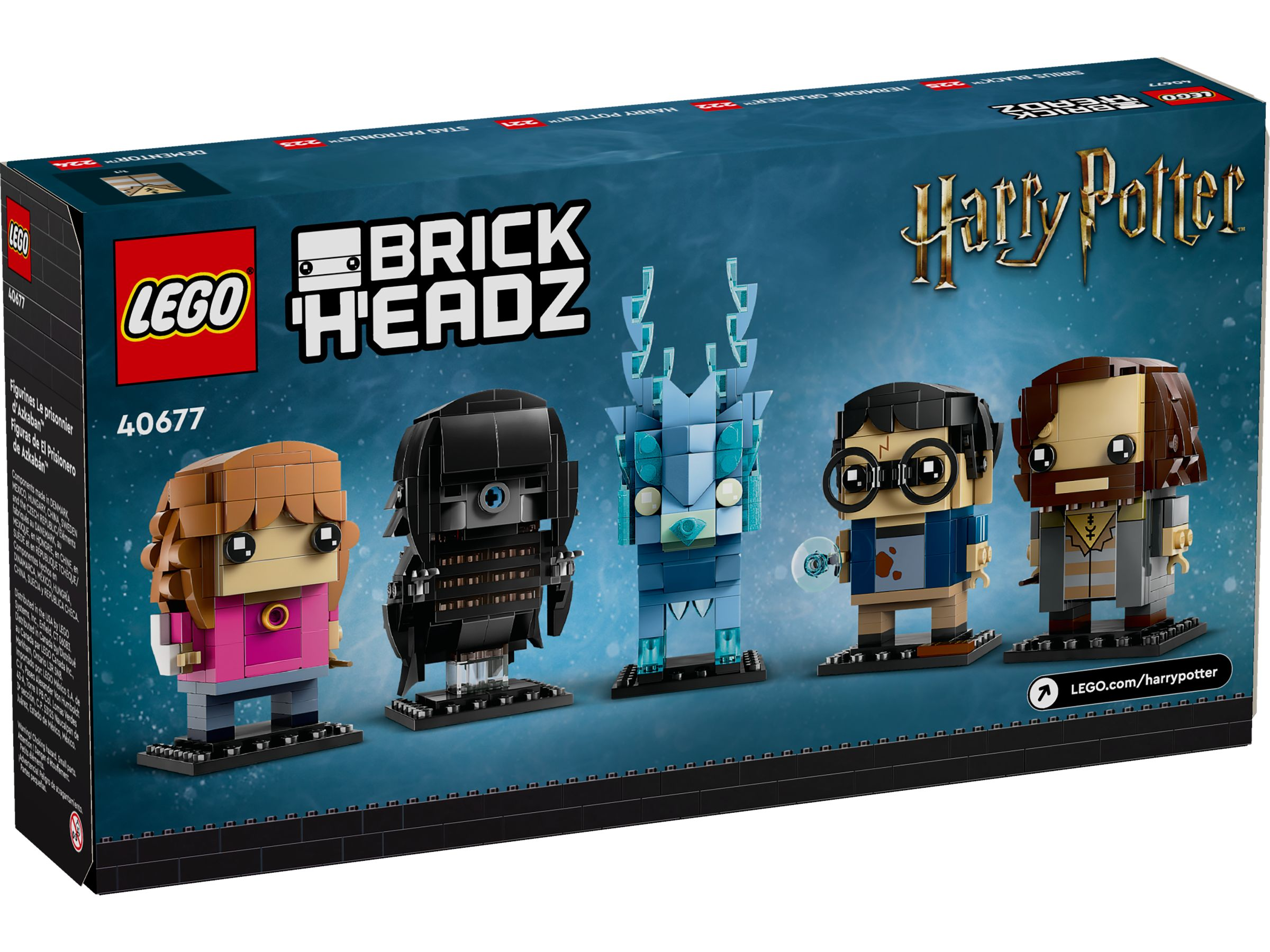 Box-Set von LEGO Harry Potter BrickHeadz.