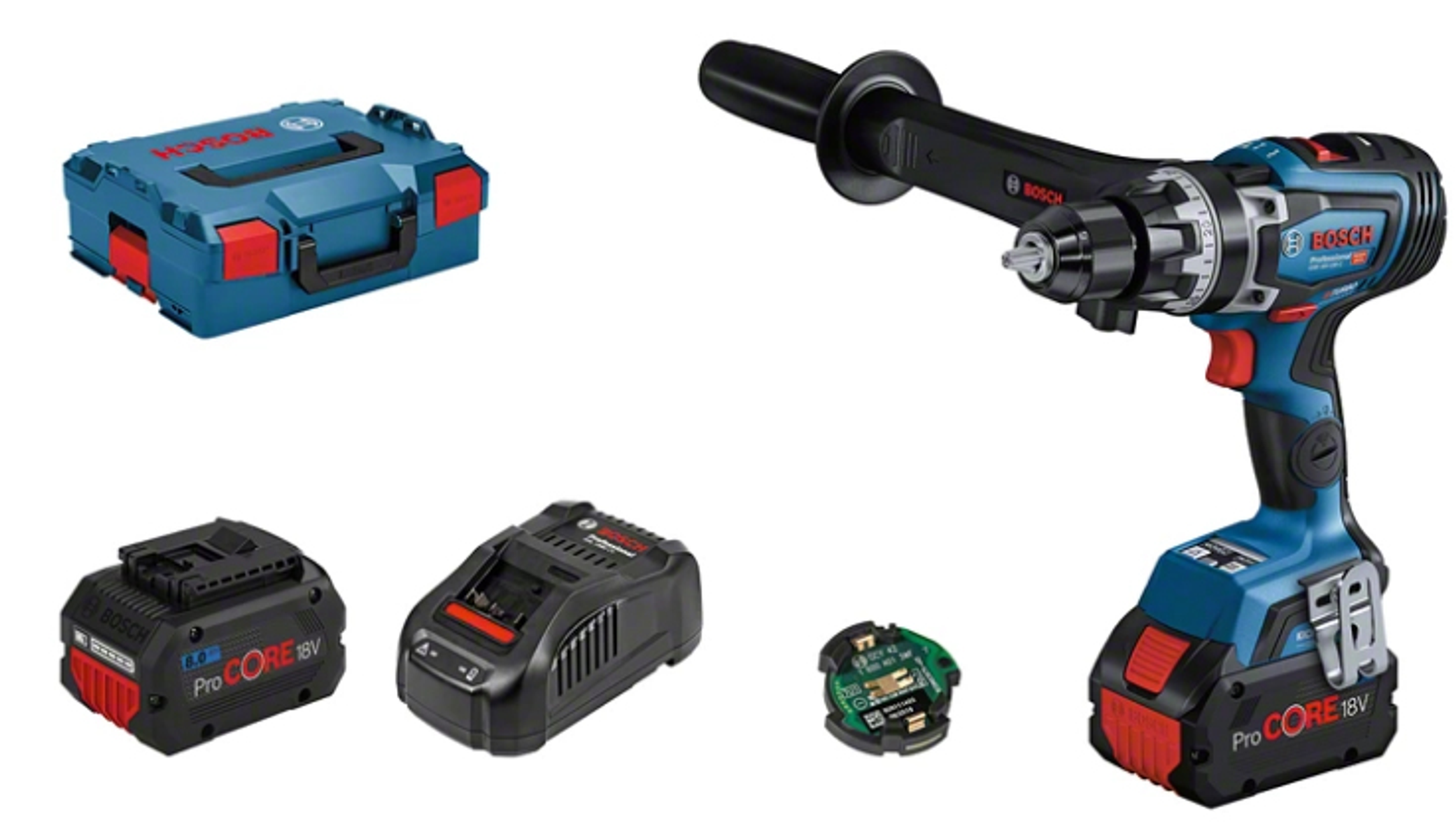 BOSCH PROFESSIONAL GSB 18V-150 C 8 Ah Çift Akülü Darbeli Vidalama Makinesi