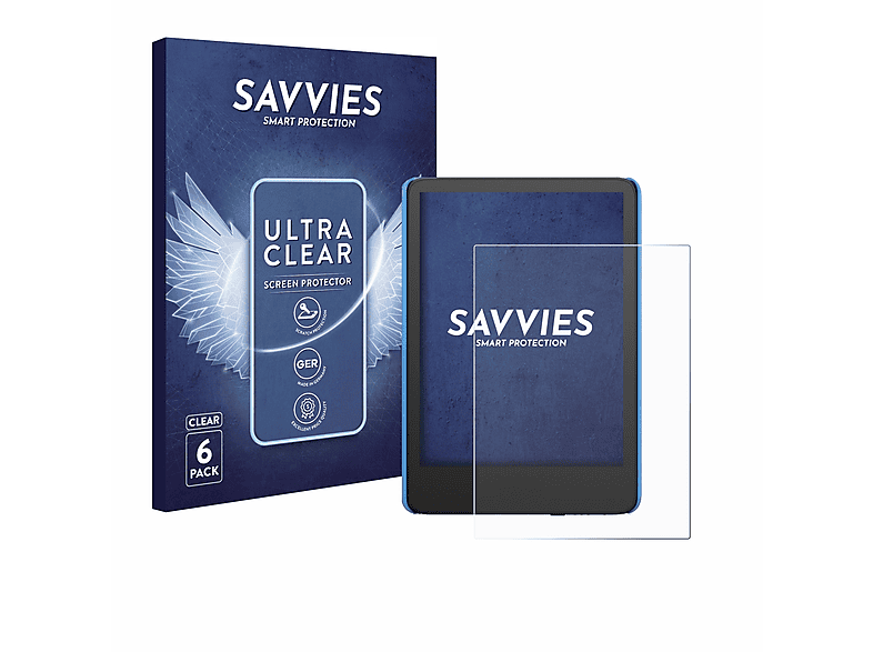 6 Films Protection Écran Kindle 2024 - Ultra Transparents Et Anti-rayures
