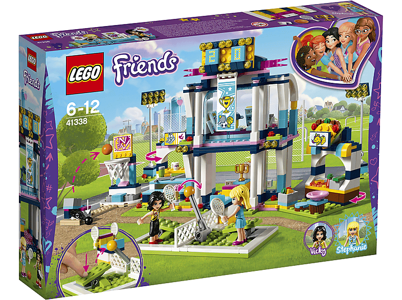 LEGO Friends Stephanie'nin Spor Sahası 41338