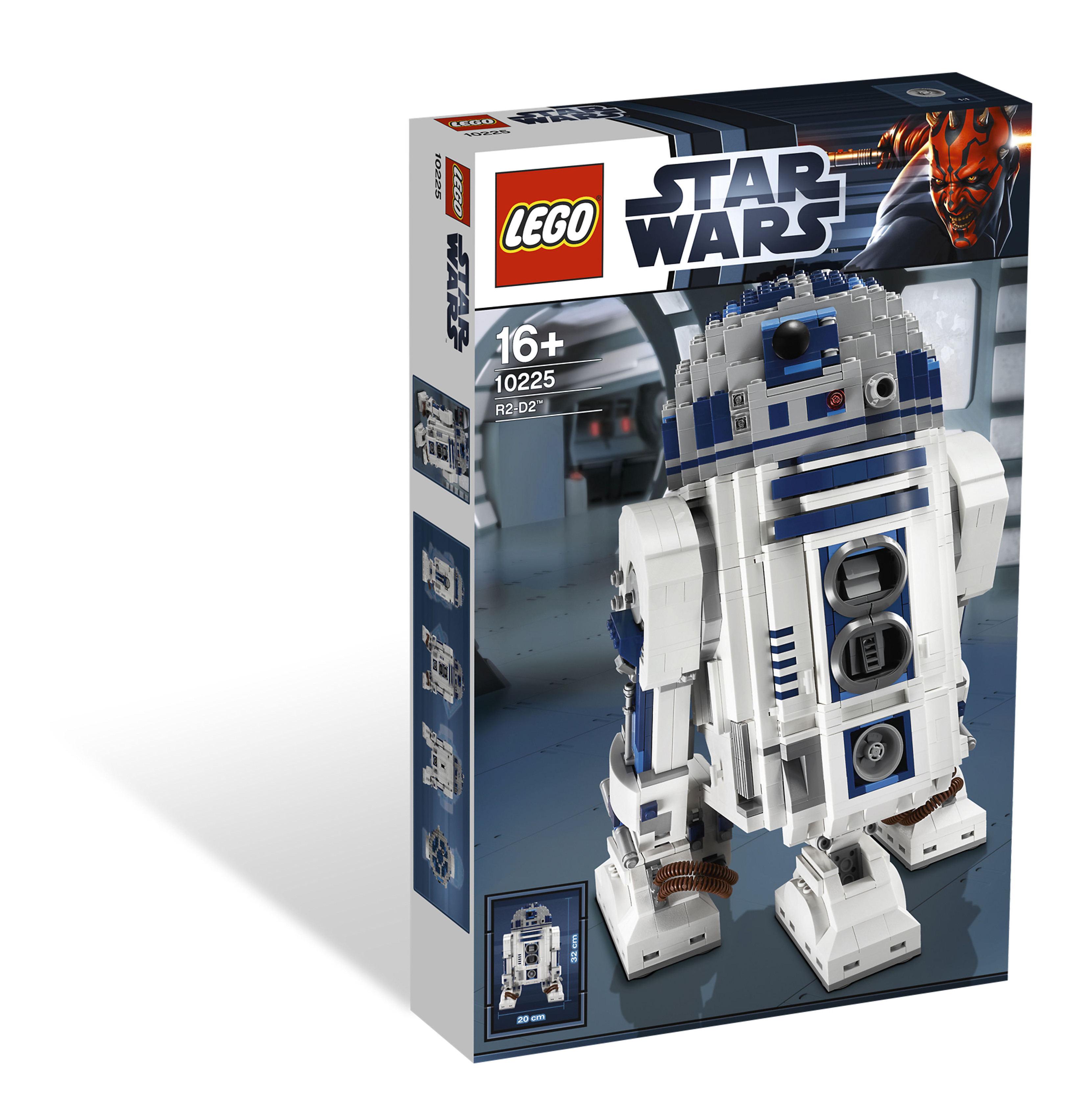 Scatola del set Lego Star Wars con modello R2-D2 e logo Star Wars.