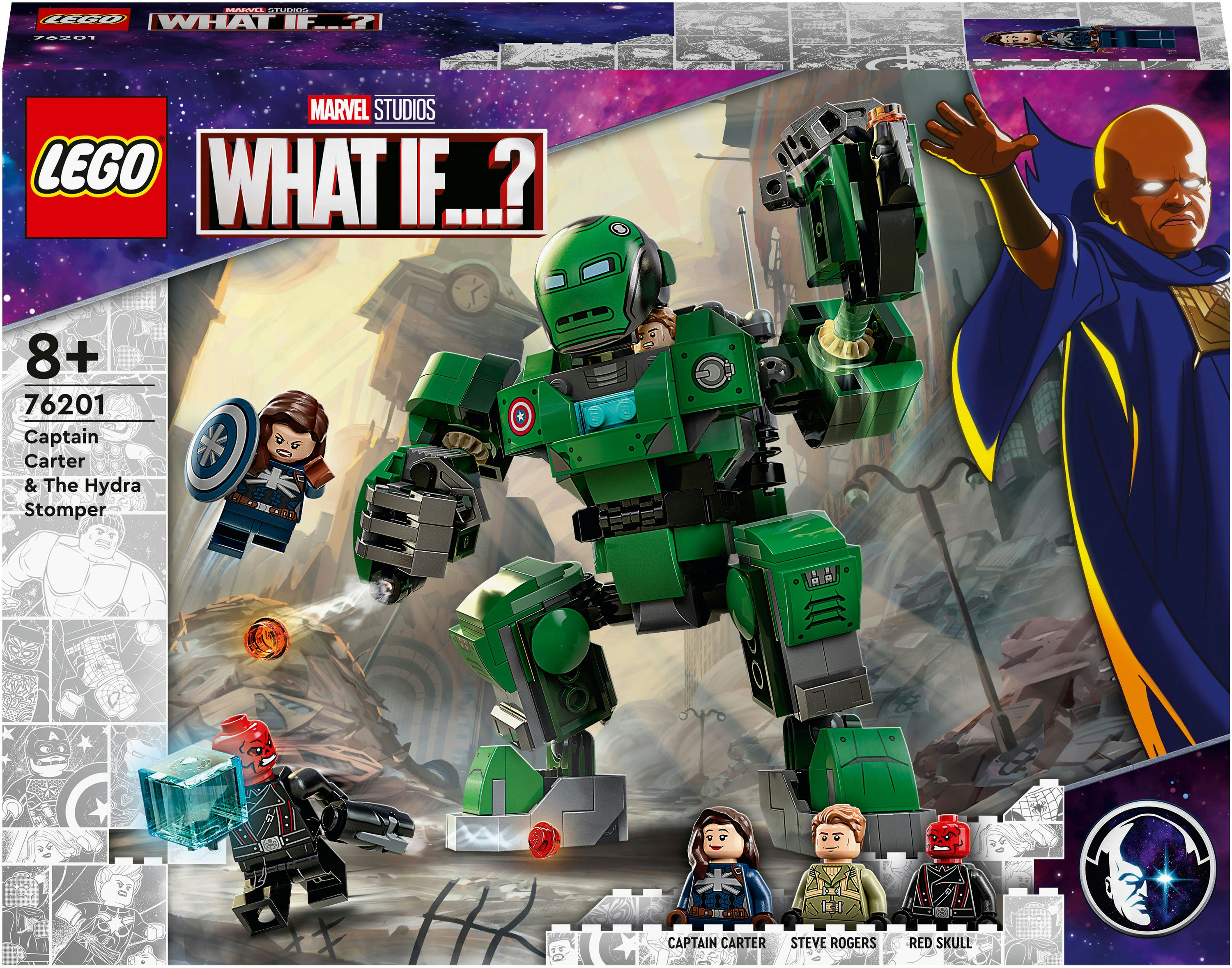 LEGO Super Heroes Captain Carter and The Hydra Stomper 76201