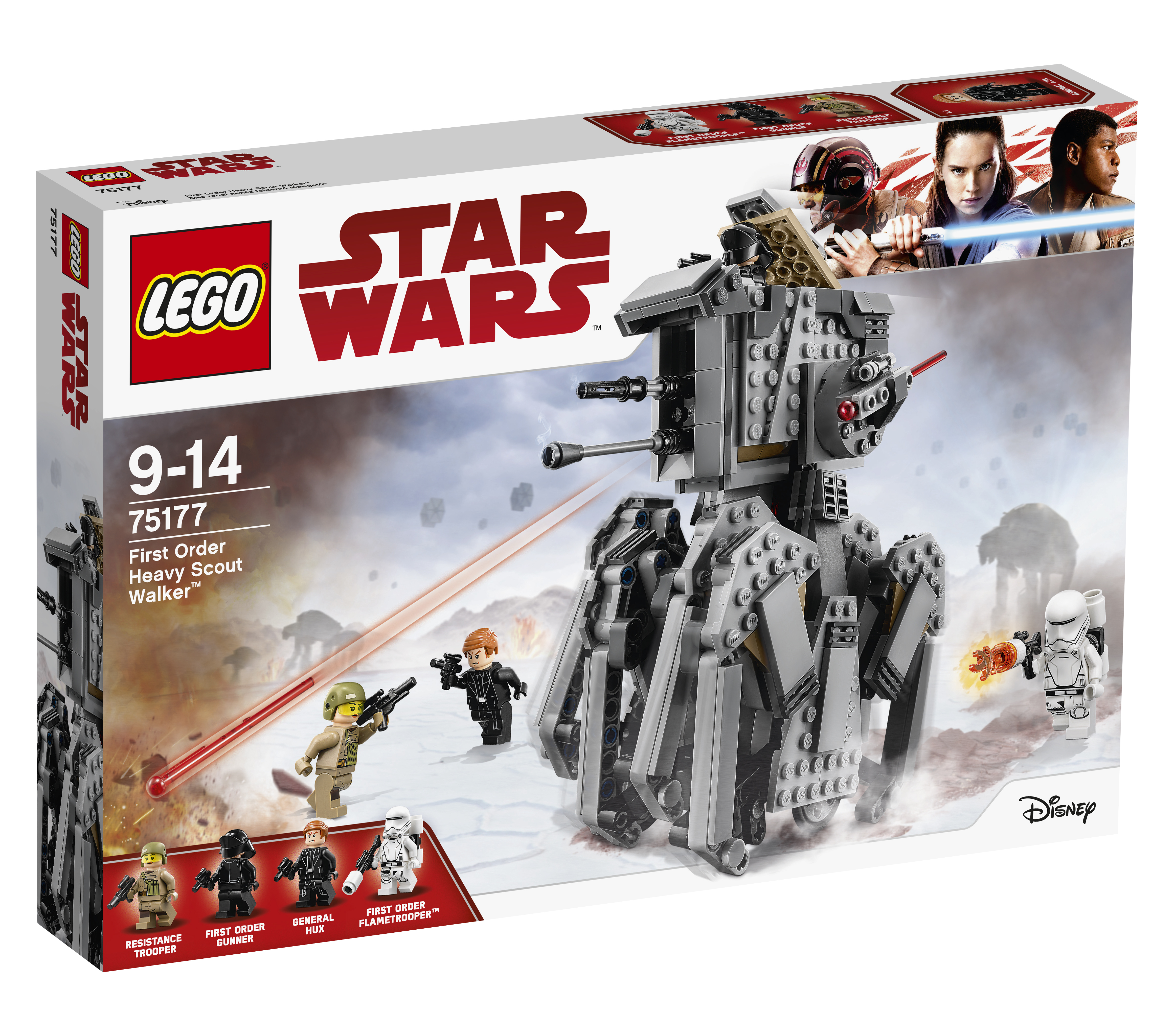 LEGO Star Wars First Order Heavy Scout Walker Lego-bouwset Meerkleurig