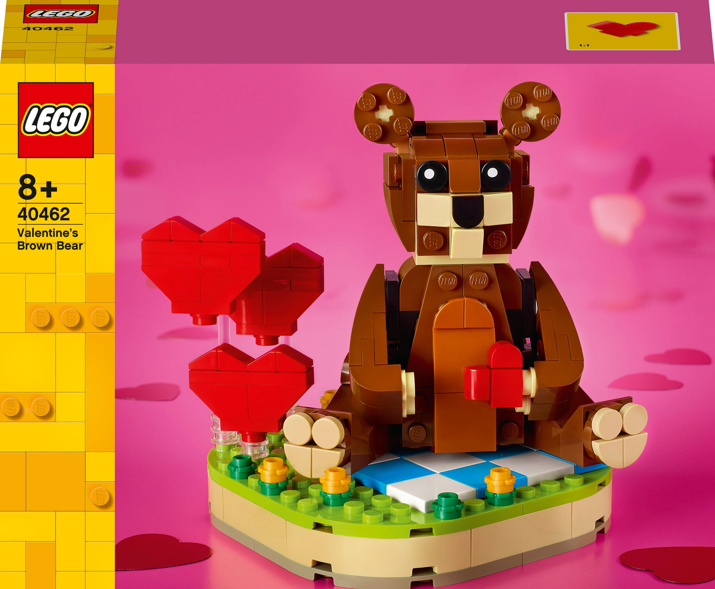LEGO Seasonal Valentine's Brown Bear 40462