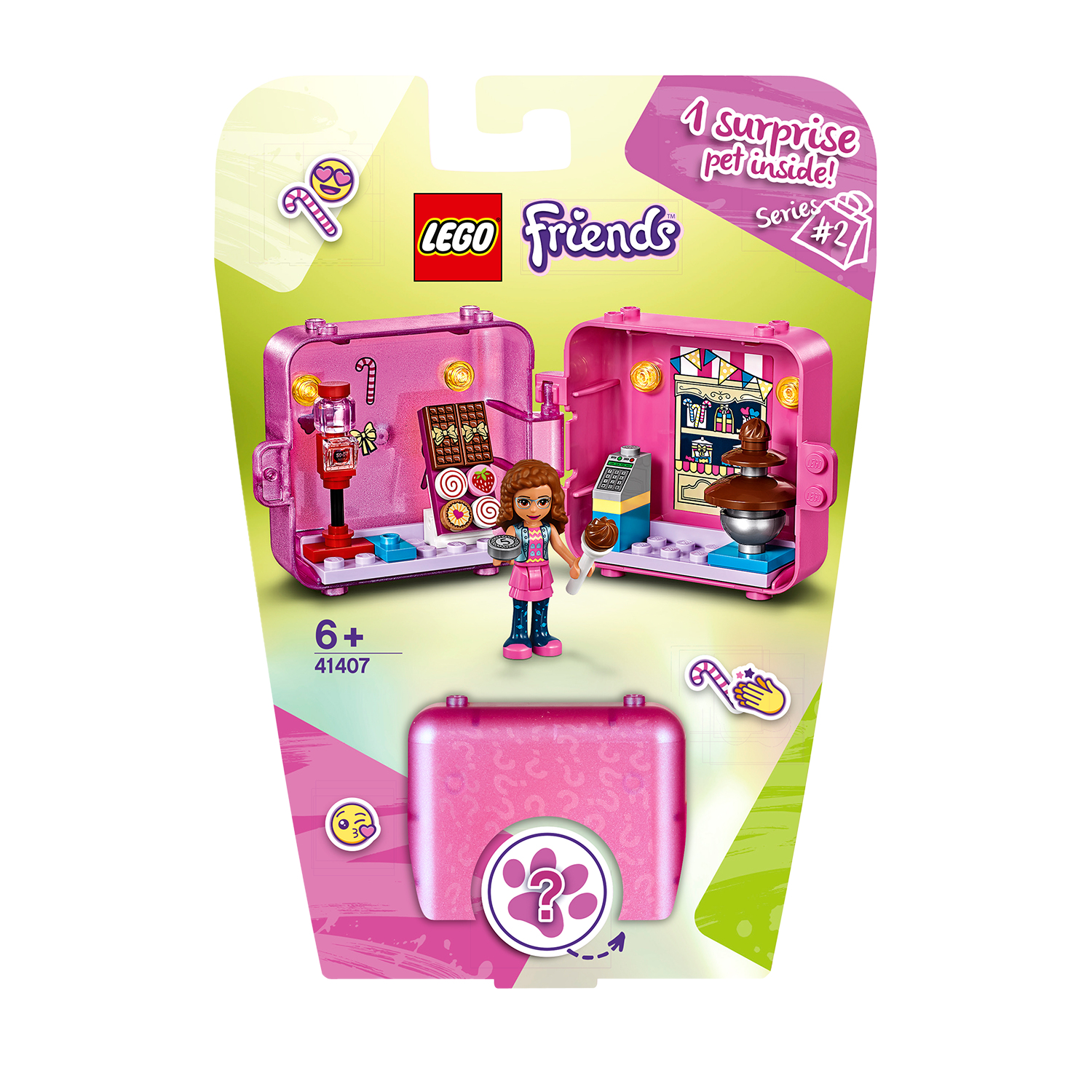 LEGO Friends Olivia'nın Alışveriş Oyun Küpü 41407