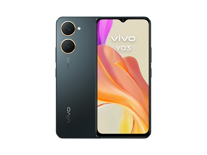 VIVO Y03 4G 128 GB Schwarz Dual SIM