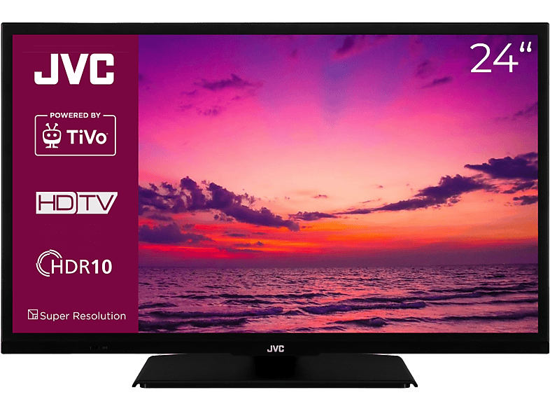 JVC LT-24VH5455 LED TV (Flat, 24 Zoll / 60 cm, HD-ready, SMART TV)