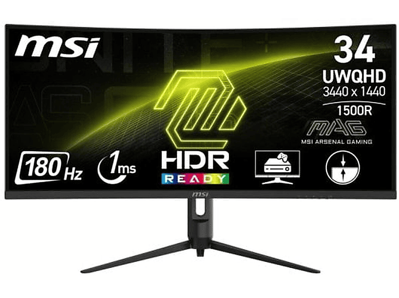 Monitor gaming - MSI MAG 342CQR E2