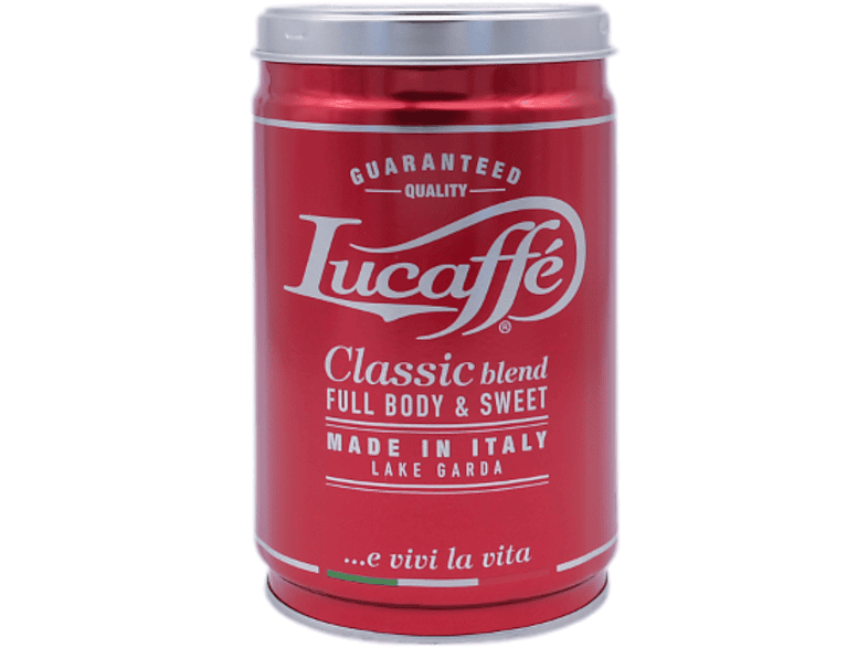 LUCAFFÉ Classic Dose - gemahlen / 250 Gramm gemahlener Kaffee 