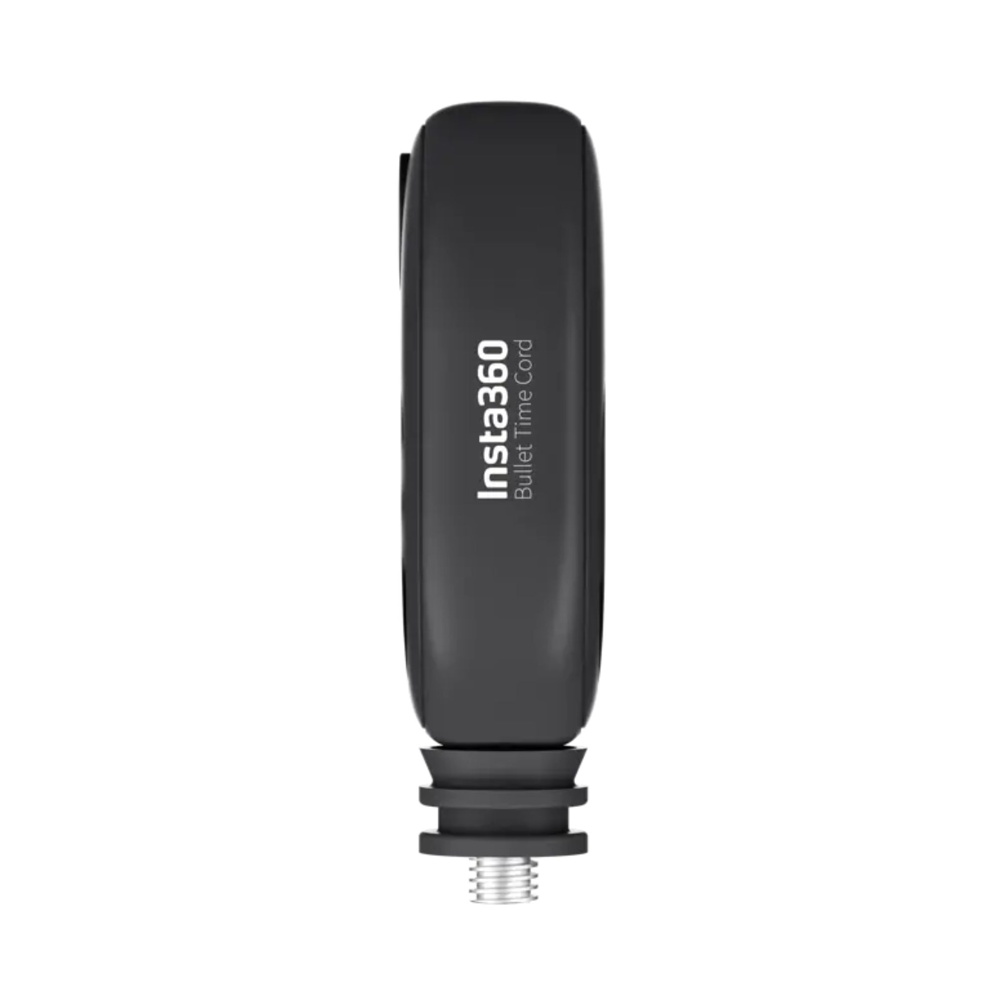 Czarny Insta360 Bullet Time Cord, używany do fotografii poklatkowej.