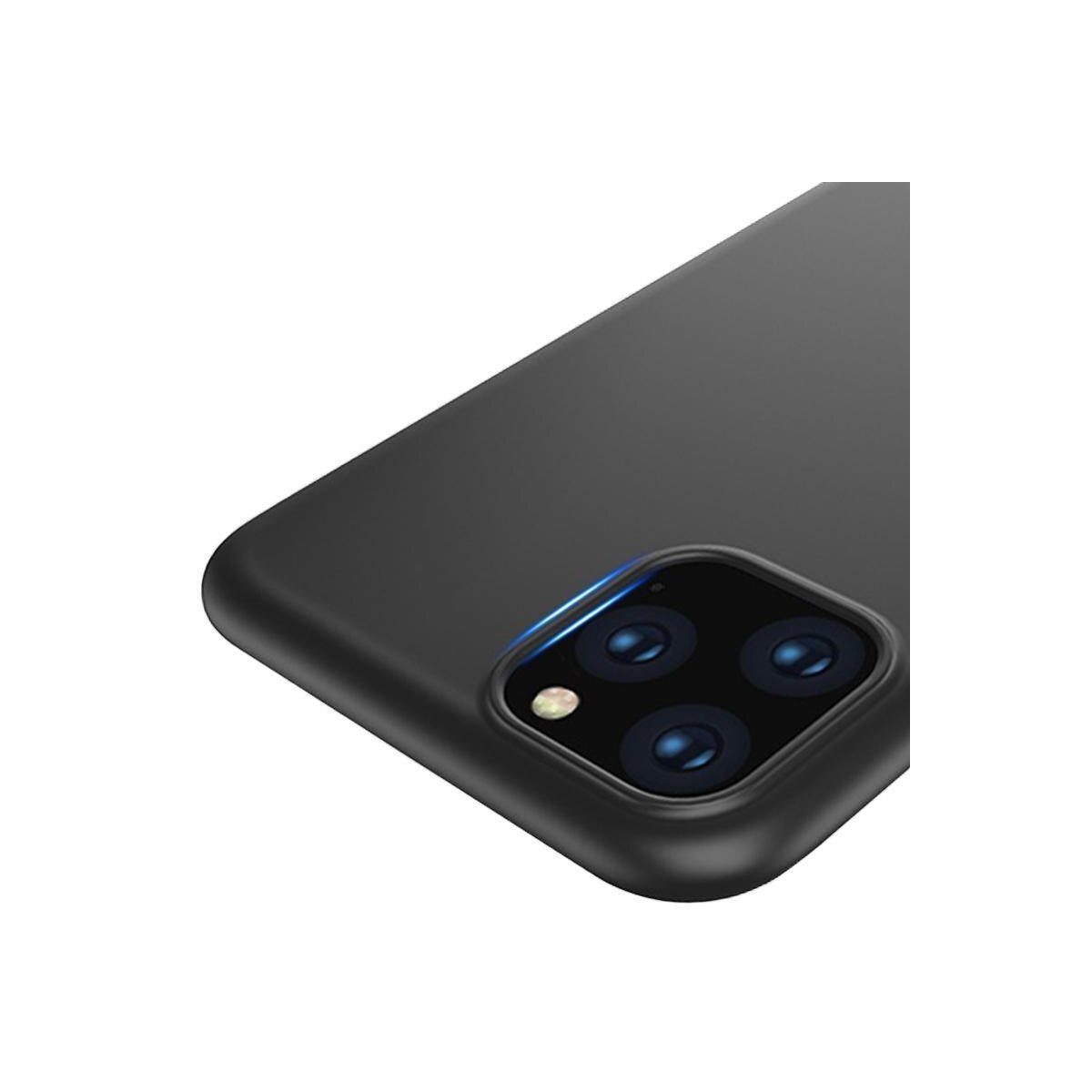 Schwarze Telefonrückseite mit drei Kameralinsen.