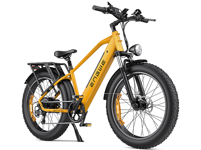 ENGWE E26 Citybike (Laufradgröße: 26 Zoll, Unisex-Rad, Gelb)