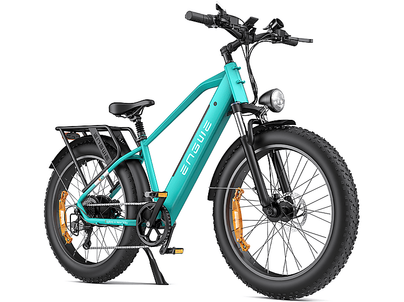 ENGWE E26 Citybike (Laufradgröße: 26 Zoll, Unisex-Rad, Blau)