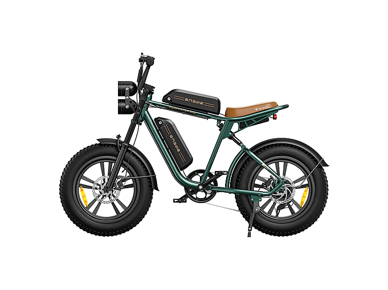 ENGWE M20 Dual Battery Citybike (Laufradgröße: 20 Zoll, Erwachsene-Rad, Green)