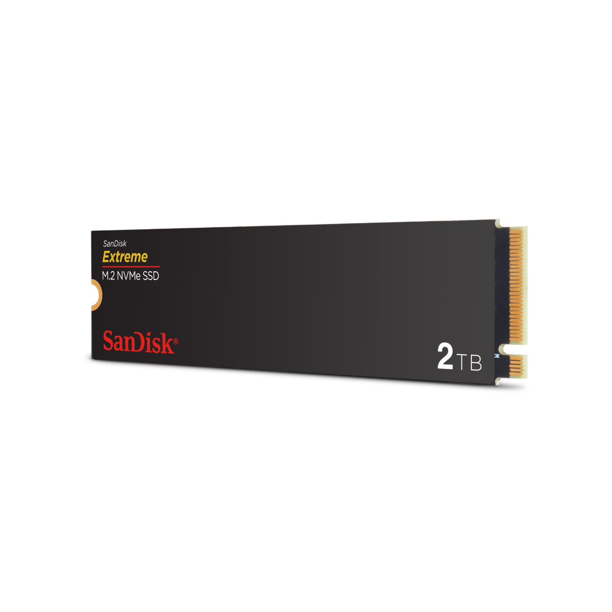 Czarny dysk SSD Sandisk Extreme 2TB M.2 NVMe.