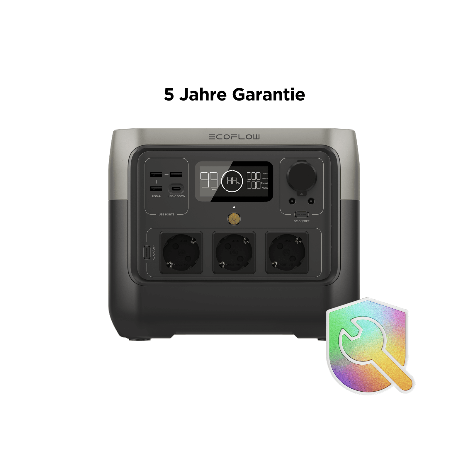 ECOFLOW RIVER 2 Pro 768Wh Kapasite 3x800W (X-Boost 1600W) Çıkış