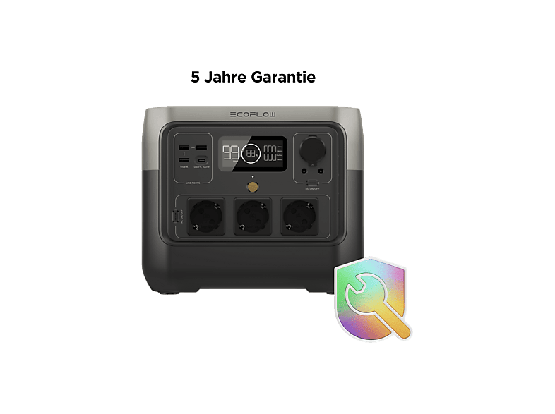 ECOFLOW RIVER 2 Pro 768Wh Kapasite 3x800W (X-Boost 1600W) Çıkış