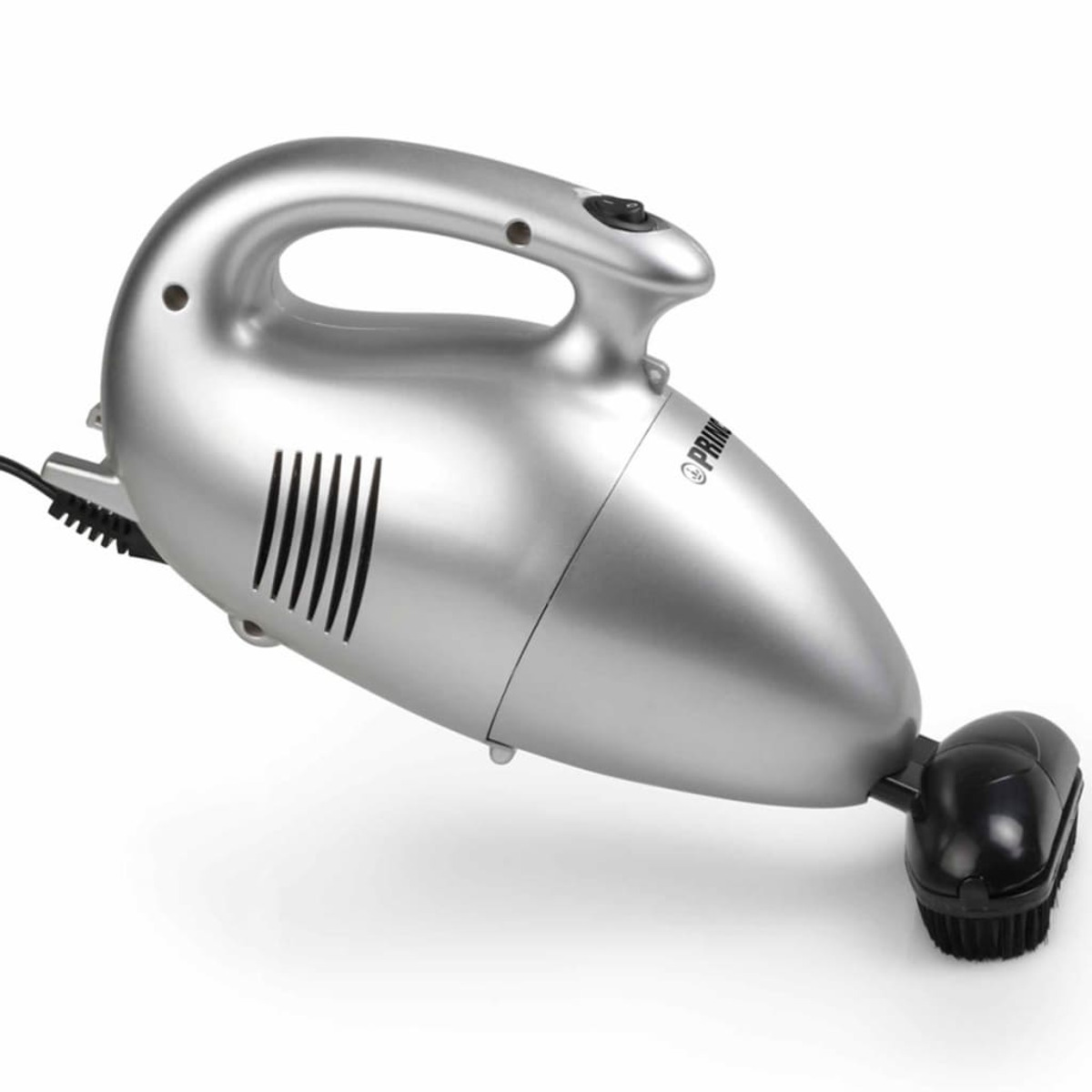 PRINCESS 01.332757.01.001 TURBO TIGER COMPACT VACUUM CLEANE Oval Staubsauger, maximale Leistung: 610 Watt, Silber)