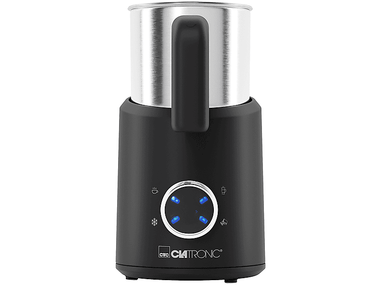 CLATRONIC MS 3812 Milchaufschäumer, Schwarz, 500 Watt
