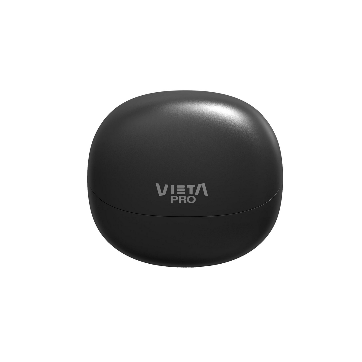 Una funda negra y redonda con el texto 'VIETA PRO' en gris.