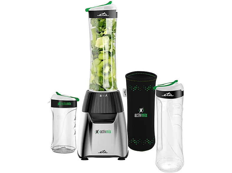 ETA ActivMix Team Smoothie Maker Silber (350 Watt, 0.6 l)