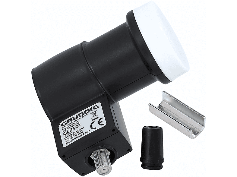 GSS GRUNDIG GLS 401 schwarz + Aufdrehhilfe Single LNB | SATURN