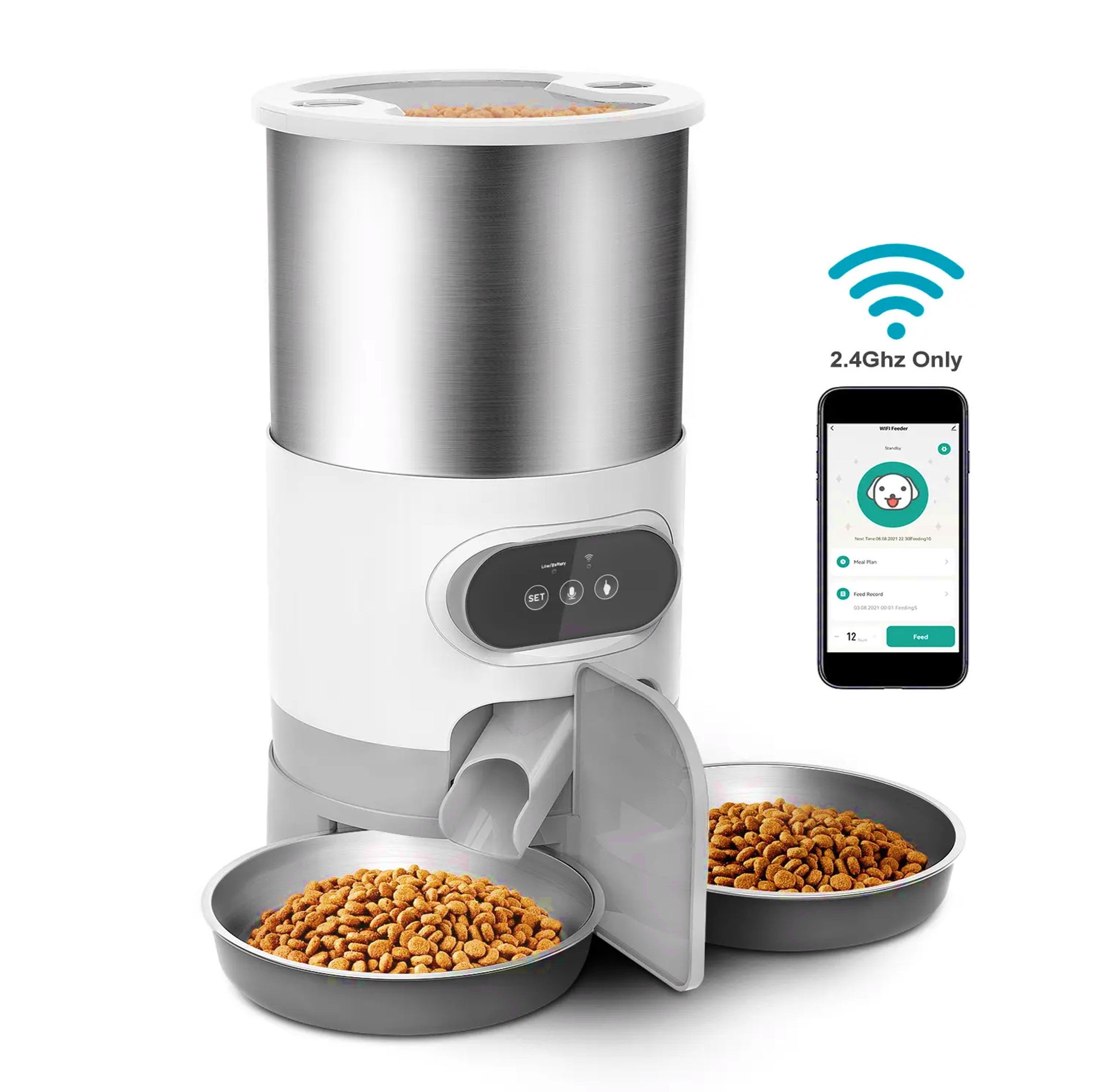 Distributore Automatico Cibo Per Gatti Philips Con Videocamera - Controllo Da App - Foto 6