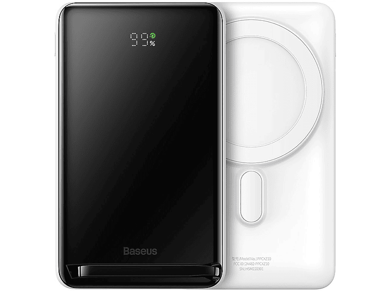BASEUS Magnetic Bracket MagSafe 10000mAh 20W Powerbank 10000 mAh Weiß