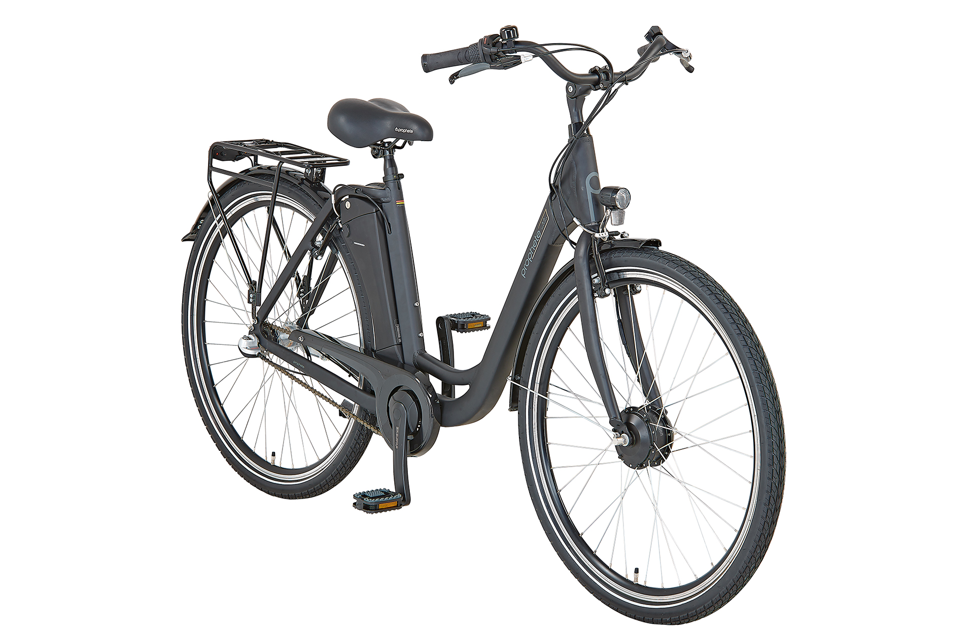 PROPHETE Geniesser 1.0 Citybike (Laufradgre: 28 Zoll, Rahmenhhe: 49 cm,  Erwachsene-Rad, 374, SCHWARZ) | SATURN