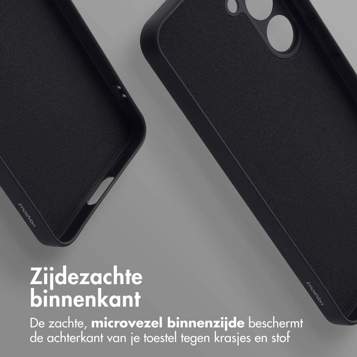 IMOSHION Color Backcover met MagSafe - Geschikt voor Samsung Galaxy S24 FE - Telefoonhoesje voor Samsung Samsung Galaxy S24 FE Zwart