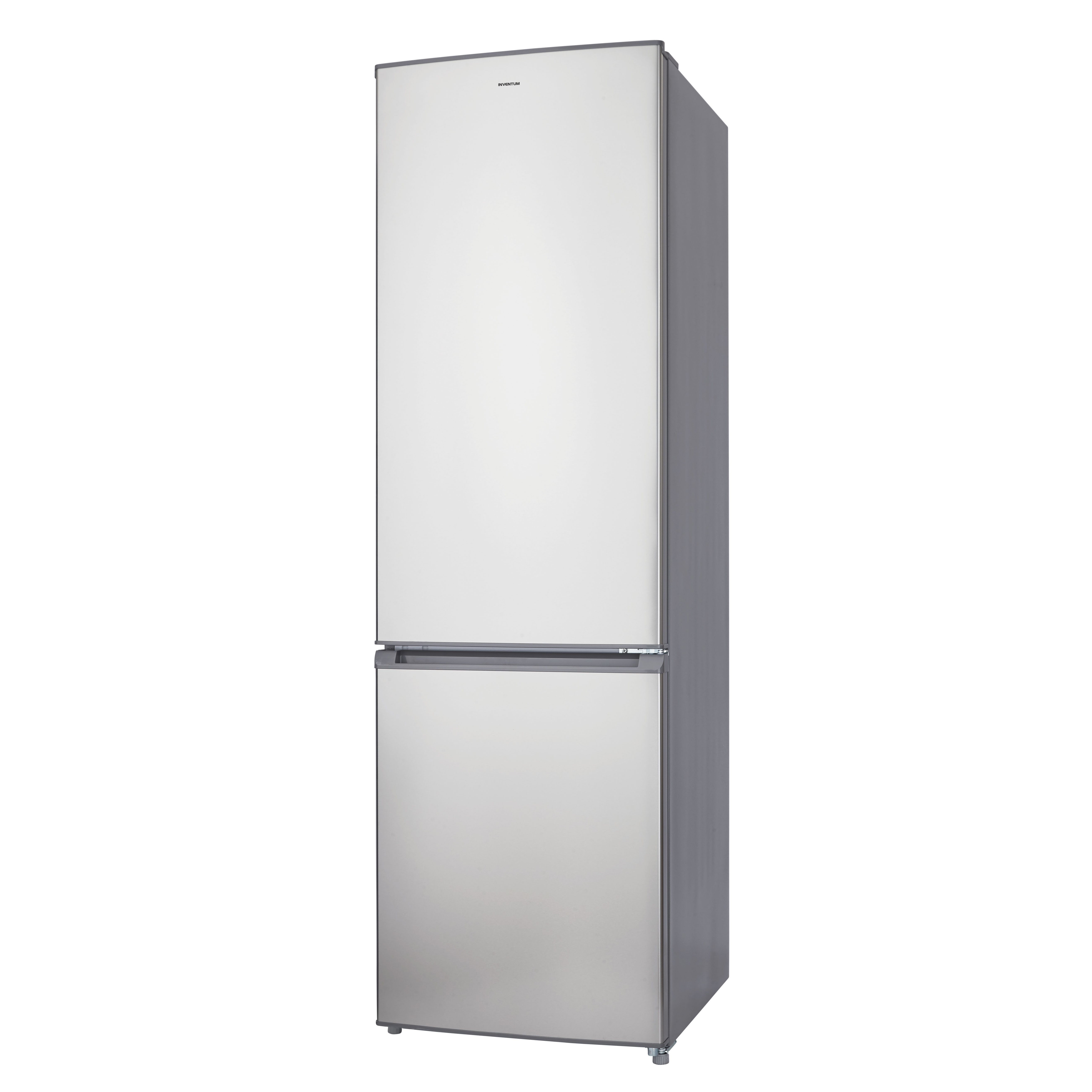 A tall, stainless steel refrigerator with a freezer drawer.