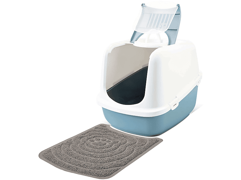 XXL Katzentoilette Für Große Katzen – 79x53x41 Cm, Hohe Seiten, Leicht Zu Reinigen