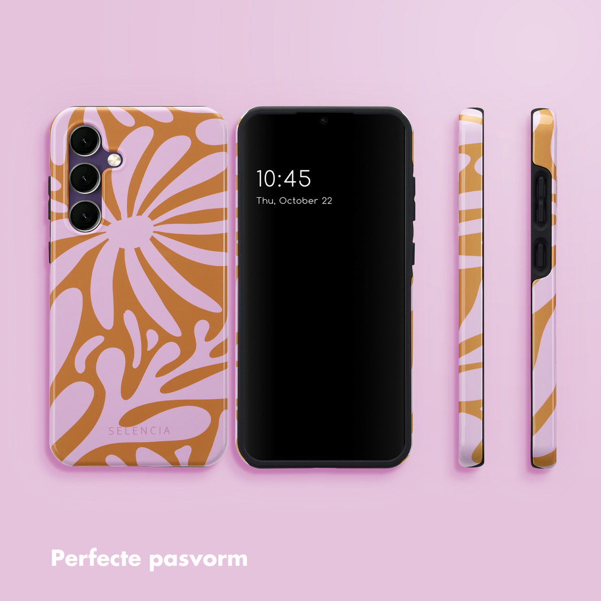 SELENCIA Vivid Backcover - Geschikt voor Samsung Galaxy S24 FE - Telefoonhoesje voor Samsung Samsung Galaxy S24 FE Meerkleurig