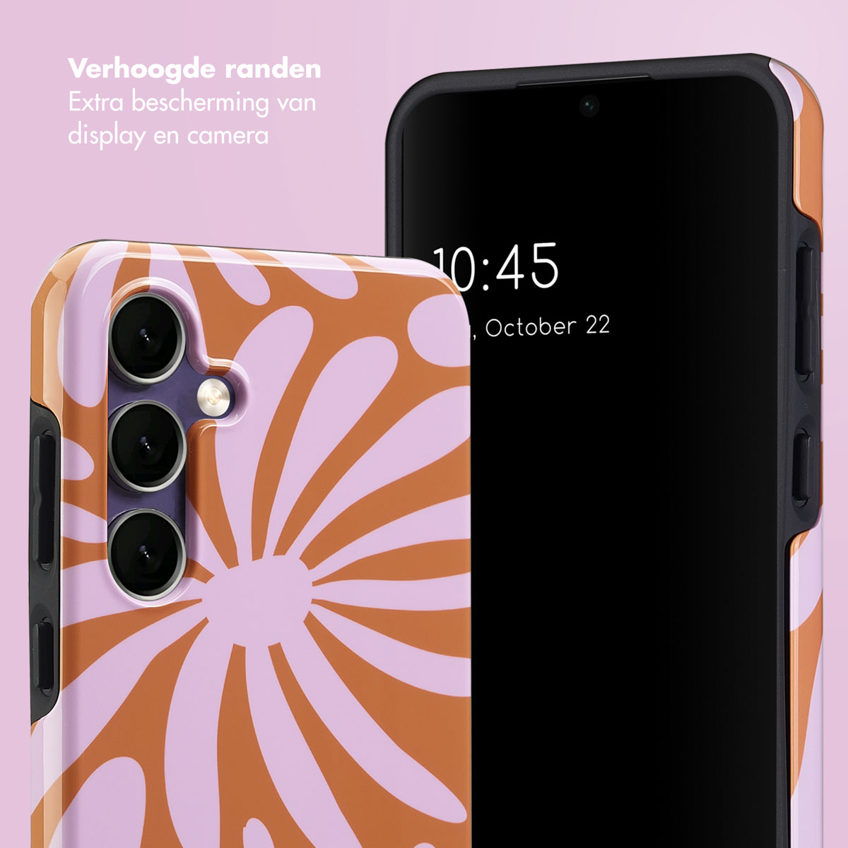 SELENCIA Vivid Backcover - Geschikt voor Samsung Galaxy S24 FE - Telefoonhoesje voor Samsung Samsung Galaxy S24 FE Meerkleurig