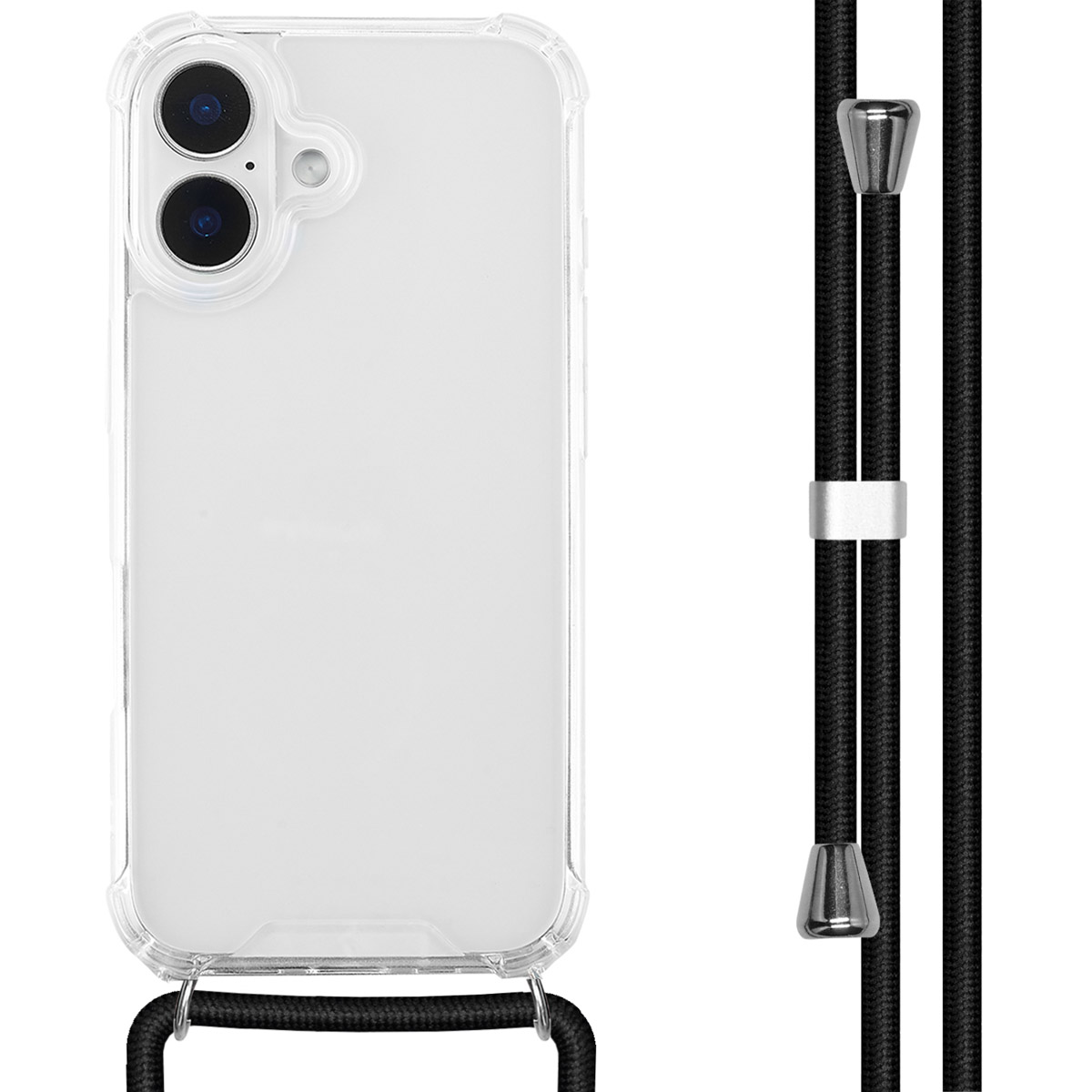 handyhlle mit bildschirm Handyhlle + Gehrtetes Glas fr Bildschirm fr iPhone 16 mit MagSafe, ESR  Classic Hybrid HaloLock, Transparent