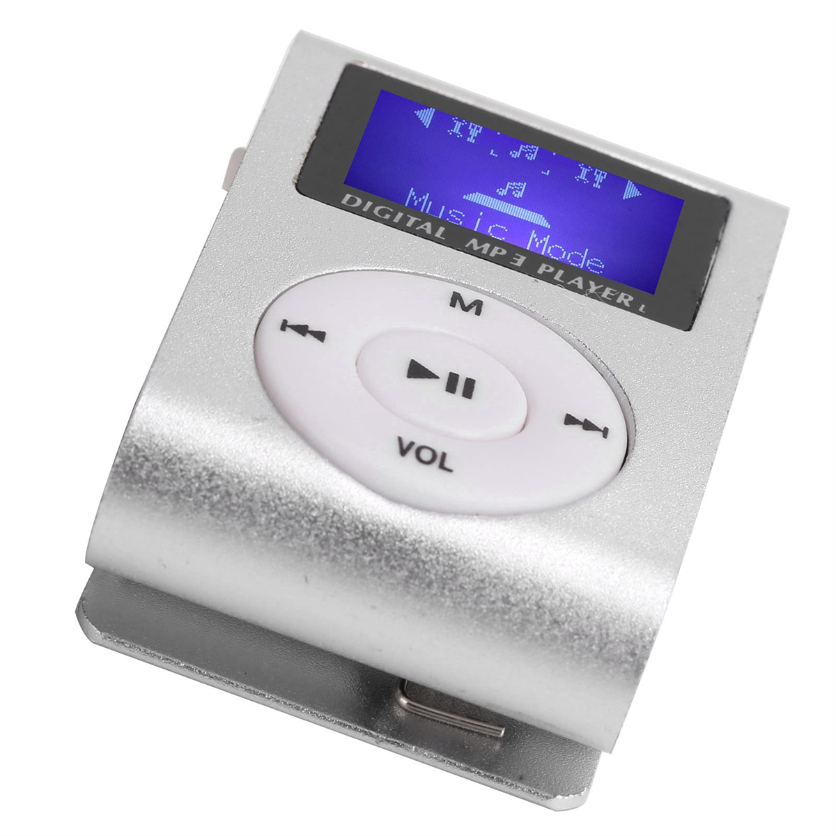 NUVANA Leicht Aluminium Clip LCD MP3-Player (0 GB, Not available)