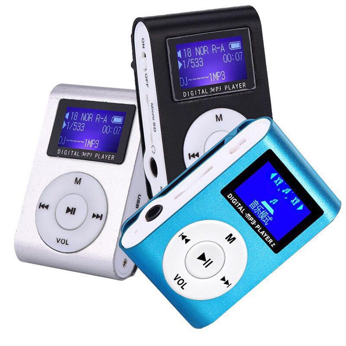 NUVANA Leicht Aluminium Langzeitakku Display MP3-Player (0 GB, Not available)